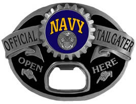Navy Tailgater Buckle